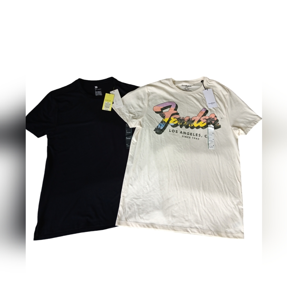 **NEW** 2 Short Sleeve Shirts from Target- Mens Size Medium